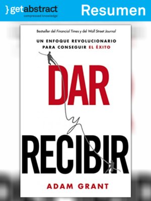 cover image of Dar y recibir (resumen)